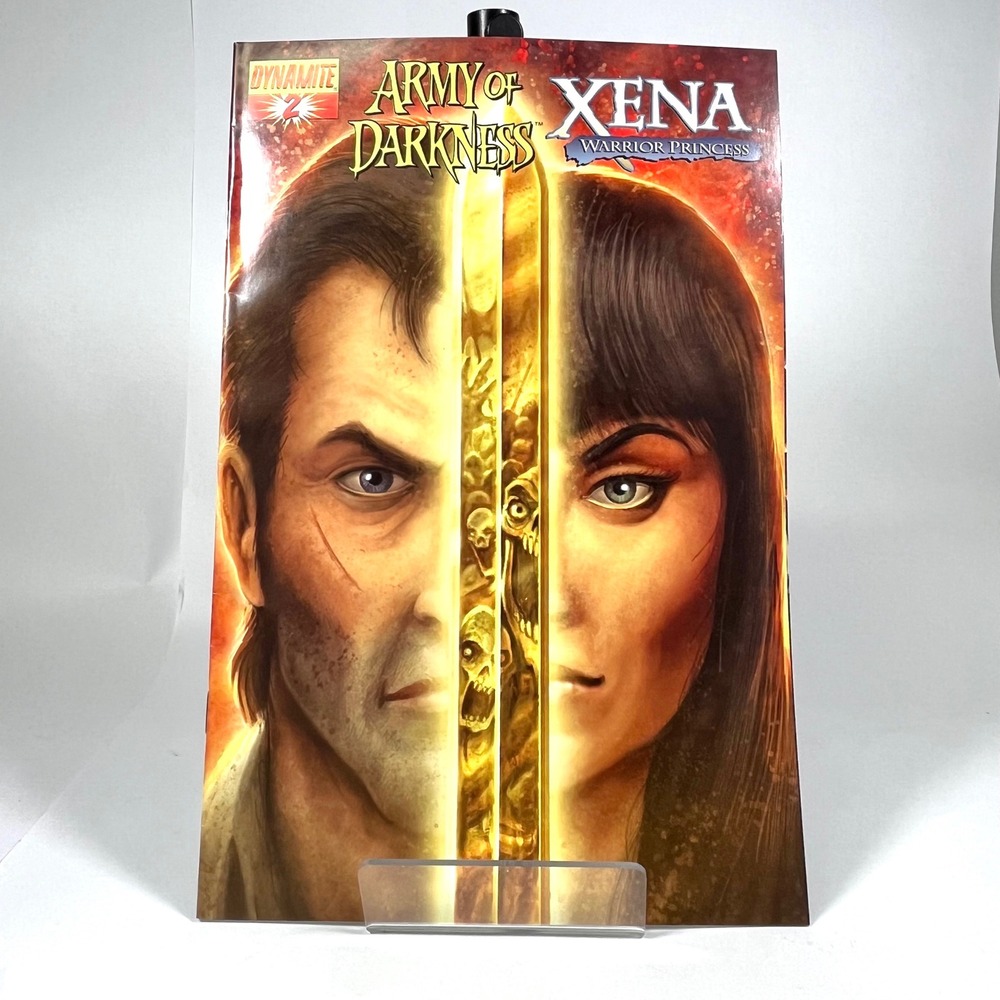 Army of Darkness Xena Warrior Princess 2 Dynamite Comic Book 2008 Ash Williams
